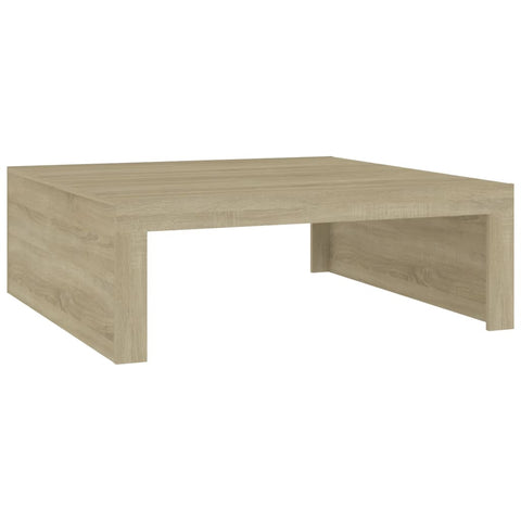 vidaXL Couchtisch Sonoma-Eiche 100x100x35 cm Holzwerkstoff