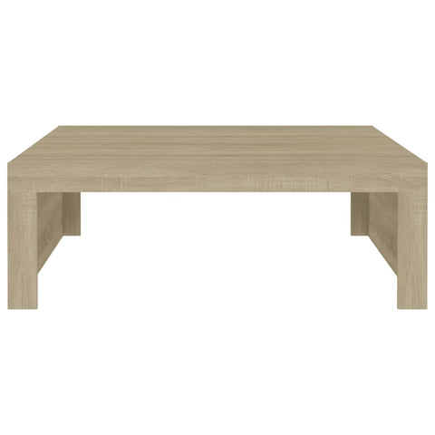 vidaXL Couchtisch Sonoma-Eiche 100x100x35 cm Holzwerkstoff