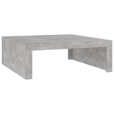 vidaXL Couchtisch Betongrau 100x100x35 cm Holzwerkstoff