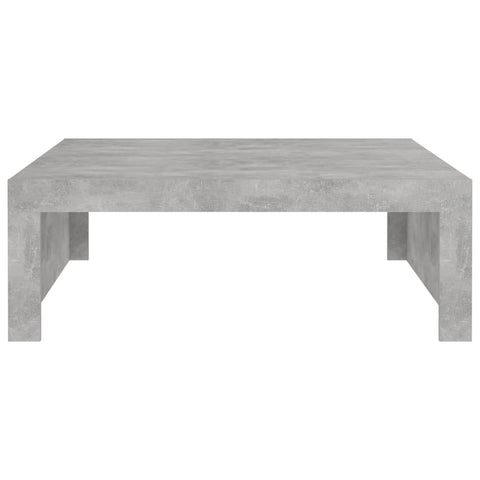 vidaXL Couchtisch Betongrau 100x100x35 cm Holzwerkstoff