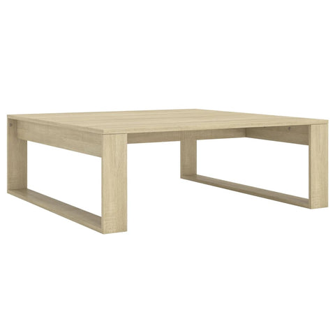 vidaXL Couchtisch Sonoma-Eiche 100x100x35 cm Holzwerkstoff