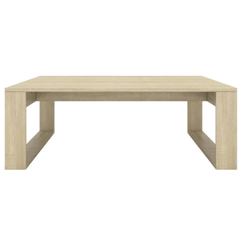 vidaXL Couchtisch Sonoma-Eiche 100x100x35 cm Holzwerkstoff