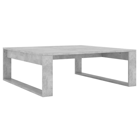 vidaXL Couchtisch Betongrau 100x100x35 cm Holzwerkstoff