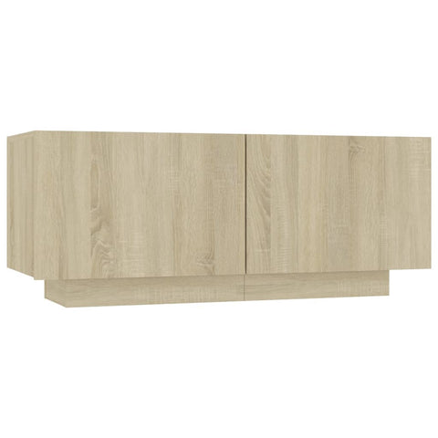 vidaXL Nachttisch Sonoma-Eiche 100x35x40 cm Holzwerkstoff