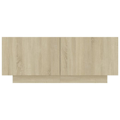 vidaXL Nachttisch Sonoma-Eiche 100x35x40 cm Holzwerkstoff