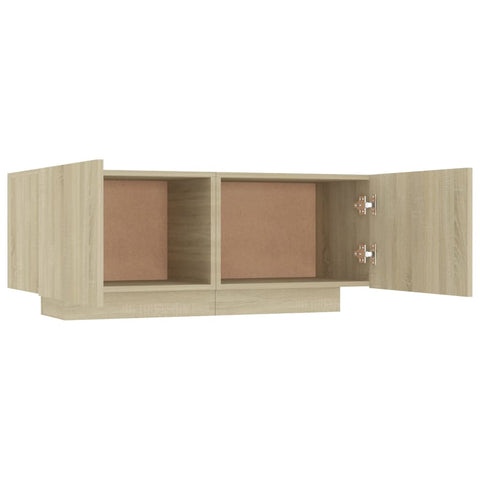 vidaXL Nachttisch Sonoma-Eiche 100x35x40 cm Holzwerkstoff