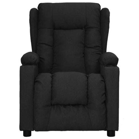 vidaXL Relaxsessel Schwarz Stoff