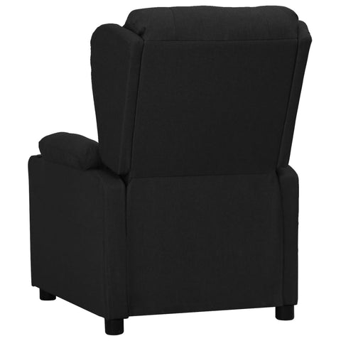 vidaXL Relaxsessel Schwarz Stoff