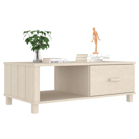 vidaXL Sideboard HAMAR Honigbraun 100x55x35 cm Massivholz Kiefer