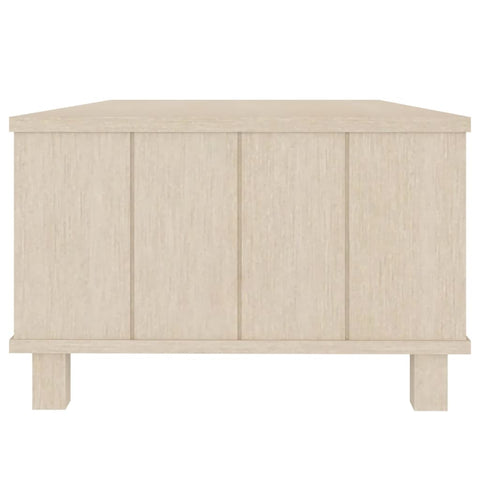 vidaXL Sideboard HAMAR Honigbraun 100x55x35 cm Massivholz Kiefer