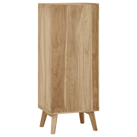 vidaXL Kommode 40x30x100 cm Massivholz Teak