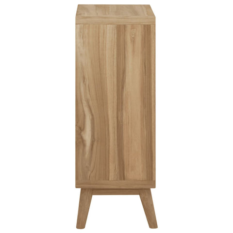 vidaXL Kommode 56x30x80 cm Massivholz Teak