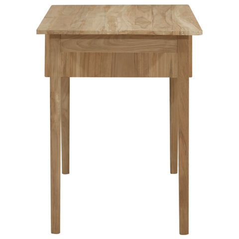 vidaXL Schreibtisch mit 2 Schubladen 110x52x75 cm Massivholz Teak