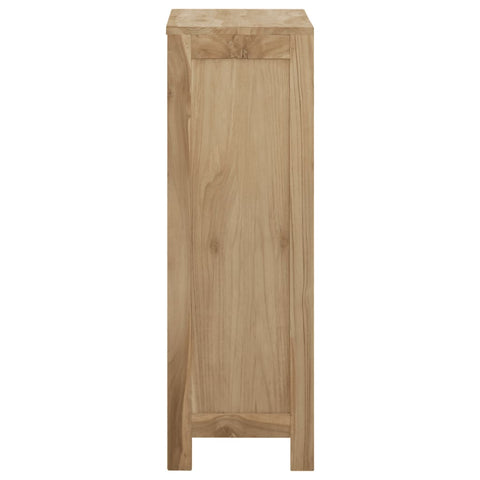 vidaXL Kommode 55x30x90 cm Massivholz Teak