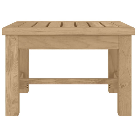 vidaXL Couchtisch 45x45x30 cm Massivholz Teak