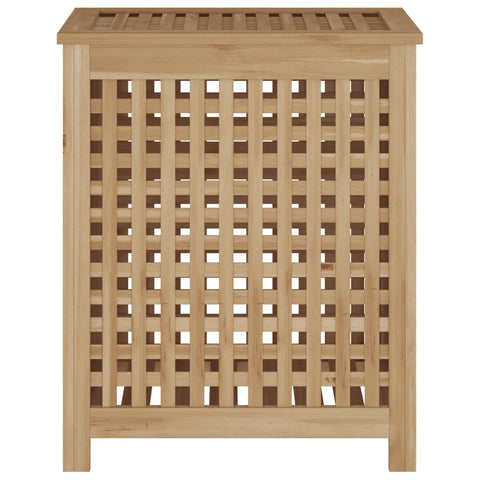 vidaXL Wäschebehälter 50x35x60 cm Massivholz Teak