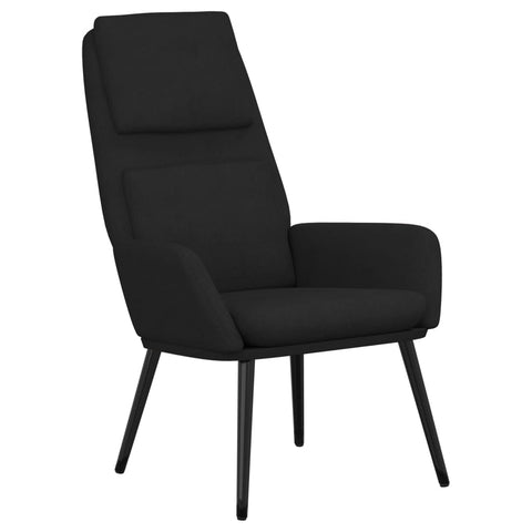 vidaXL Relaxsessel Schwarz Stoff