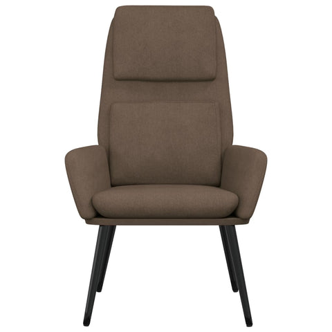 vidaXL Relaxsessel Taupe Stoff