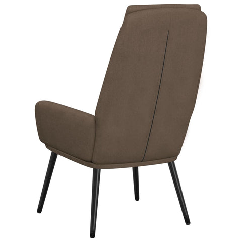 vidaXL Relaxsessel Taupe Stoff