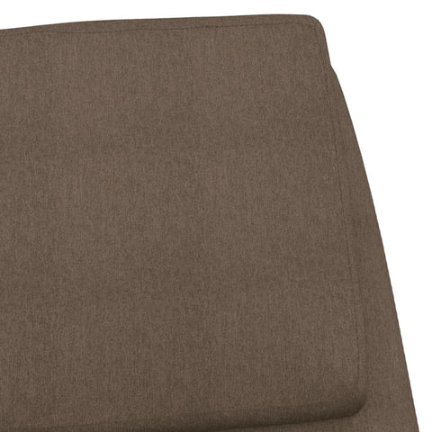 vidaXL Relaxsessel Taupe Stoff