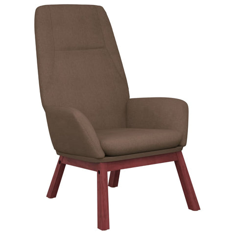 vidaXL Relaxsessel Taupe Stoff