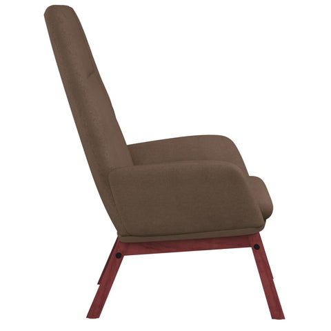 vidaXL Relaxsessel Taupe Stoff