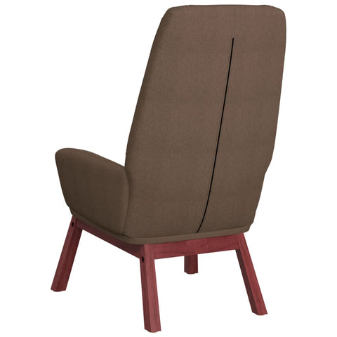 vidaXL Relaxsessel Taupe Stoff