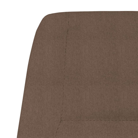 vidaXL Relaxsessel Taupe Stoff