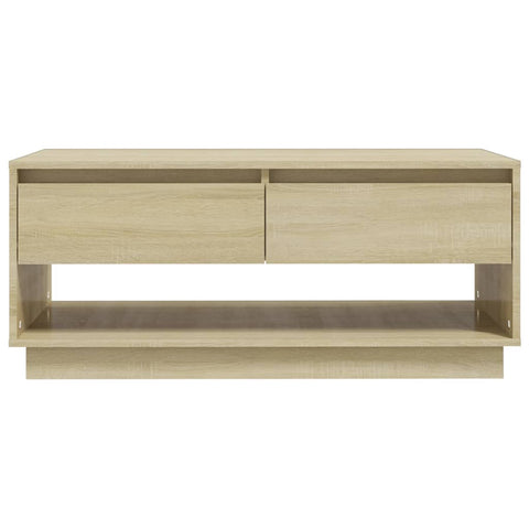 vidaXL Couchtisch Sonoma-Eiche 102,5x55x44 cm Holzwerkstoff