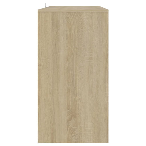 vidaXL Konsolentisch Sonoma-Eiche 89x41x76,5 cm Holzwerkstoff