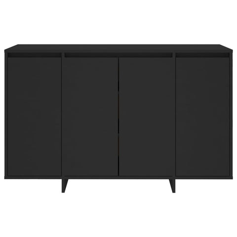 vidaXL Sideboard Schwarz 120x41x75 cm Holzwerkstoff