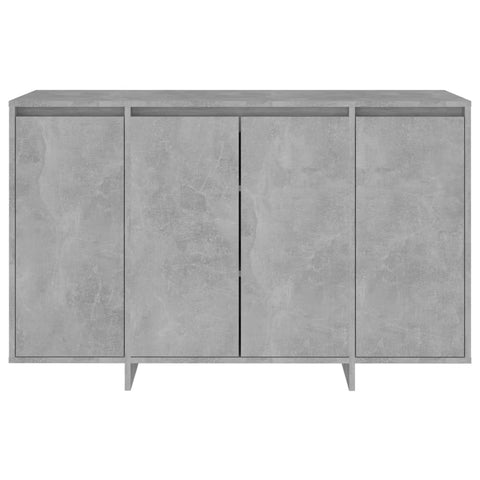 vidaXL Sideboard Betongrau 120x41x75 cm Holzwerkstoff