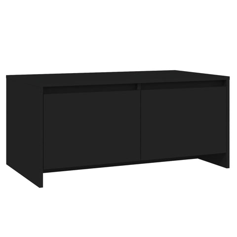 vidaXL Couchtisch Schwarz 90x50x41,5 cm Holzwerkstoff