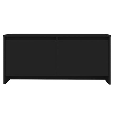 vidaXL Couchtisch Schwarz 90x50x41,5 cm Holzwerkstoff