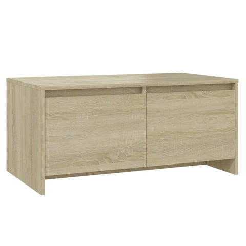 vidaXL Couchtisch Sonoma-Eiche 90x50x41,5 cm Holzwerkstoff