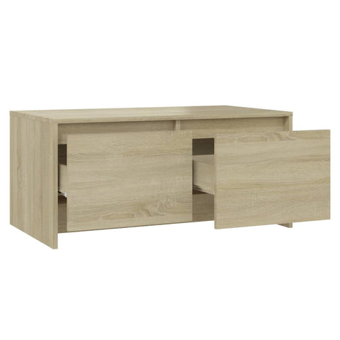 vidaXL Couchtisch Sonoma-Eiche 90x50x41,5 cm Holzwerkstoff