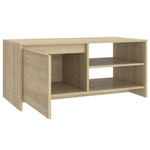 vidaXL Couchtisch Sonoma-Eiche 102x50x45 cm Holzwerkstoff