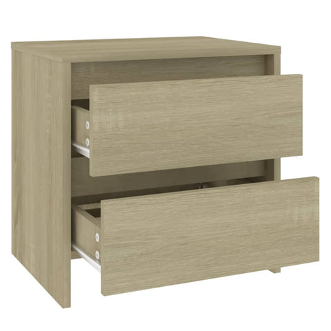 vidaXL Nachttisch Sonoma-Eiche 45x34,5x44,5 cm Holzwerkstoff