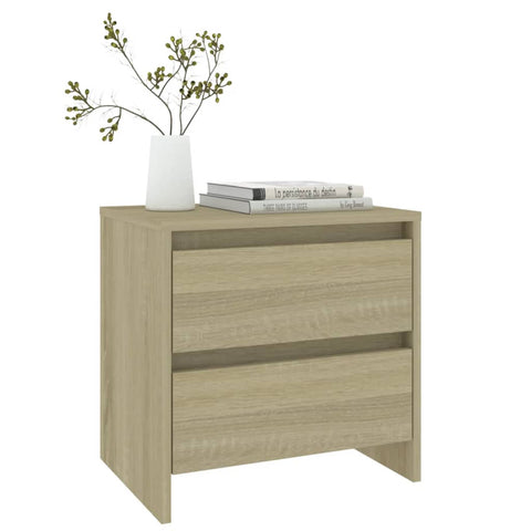 vidaXL Nachttisch Sonoma-Eiche 45x34,5x44,5 cm Holzwerkstoff