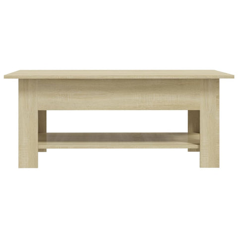 vidaXL Couchtisch Sonoma-Eiche 102x55x42 cm Holzwerkstoff