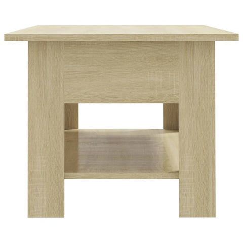 vidaXL Couchtisch Sonoma-Eiche 102x55x42 cm Holzwerkstoff