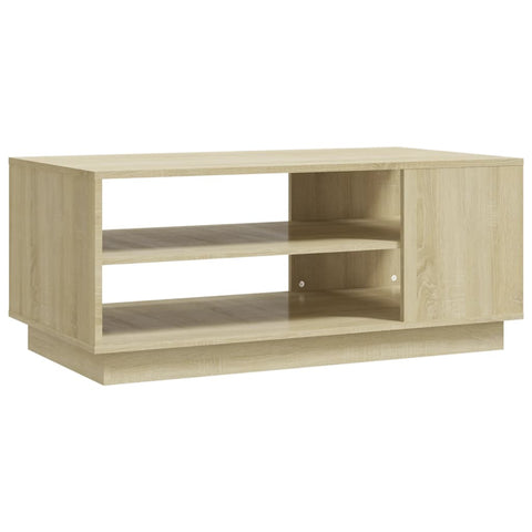 vidaXL Couchtisch Sonoma-Eiche 102x55x43 cm Holzwerkstoff