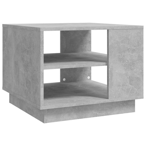 vidaXL Couchtisch Betongrau 55x55x43 cm Holzwerkstoff