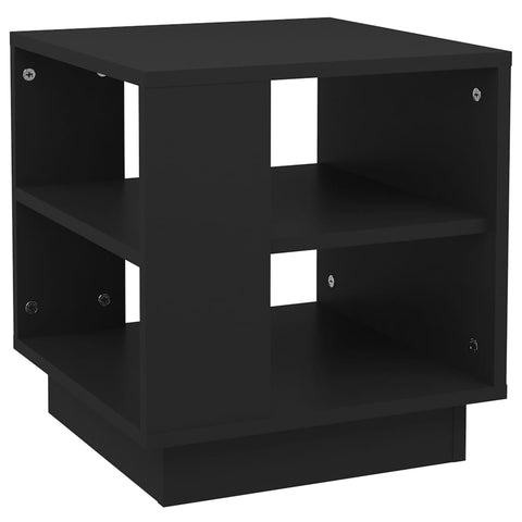 vidaXL Couchtisch Schwarz 40x40x43 cm Holzwerkstoff