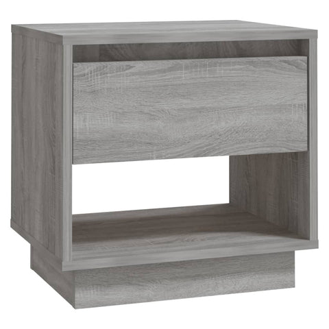 vidaXL Nachttische 2 Stk. Grau Sonoma 45x34x44 cm Holzwerkstoff