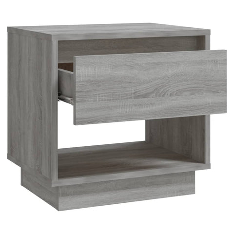 vidaXL Nachttische 2 Stk. Grau Sonoma 45x34x44 cm Holzwerkstoff