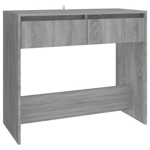 vidaXL Konsolentisch Grau Sonoma 89x41x76,5 cm Holzwerkstoff