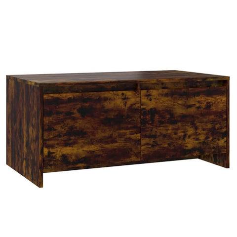 vidaXL Couchtisch Räuchereiche 90x50x41,5 cm Holzwerkstoff