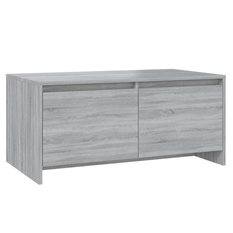 vidaXL Couchtisch Grau Sonoma 90x50x41,5 cm Holzwerkstoff