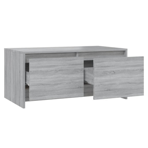 vidaXL Couchtisch Grau Sonoma 90x50x41,5 cm Holzwerkstoff